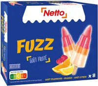 Fuzz - orange citron framboise (GE) x8 - 60mL