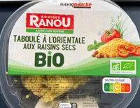 Taboule raisin bio