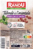 Taboulé à l'oriental, Raisins secs & Menthe - Monique Ranou (barquette 1 kg)