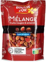 Mélange fruits rouges et amandes sans sel ajouté