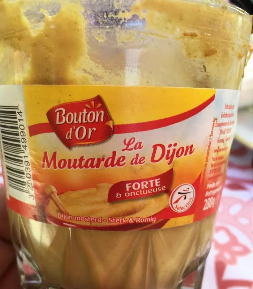 La Moutarde de Dijon, forte et onctueuse