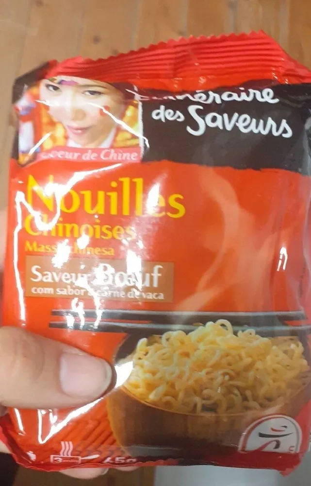 Nouilles chinoises saveur bœuf itinaire des saveurs