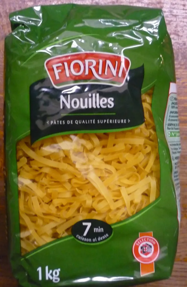 Nouilles plates