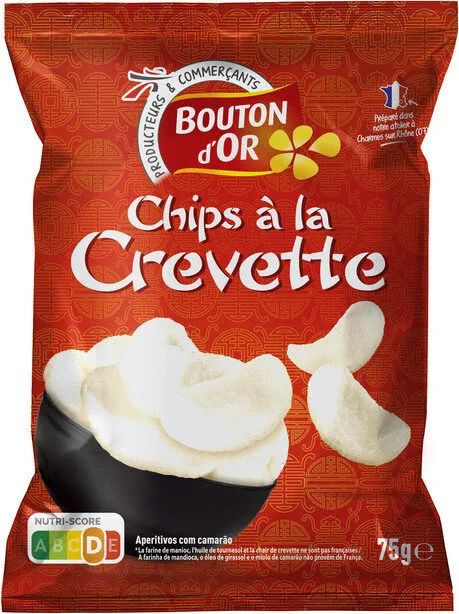 Chips à la crevette
