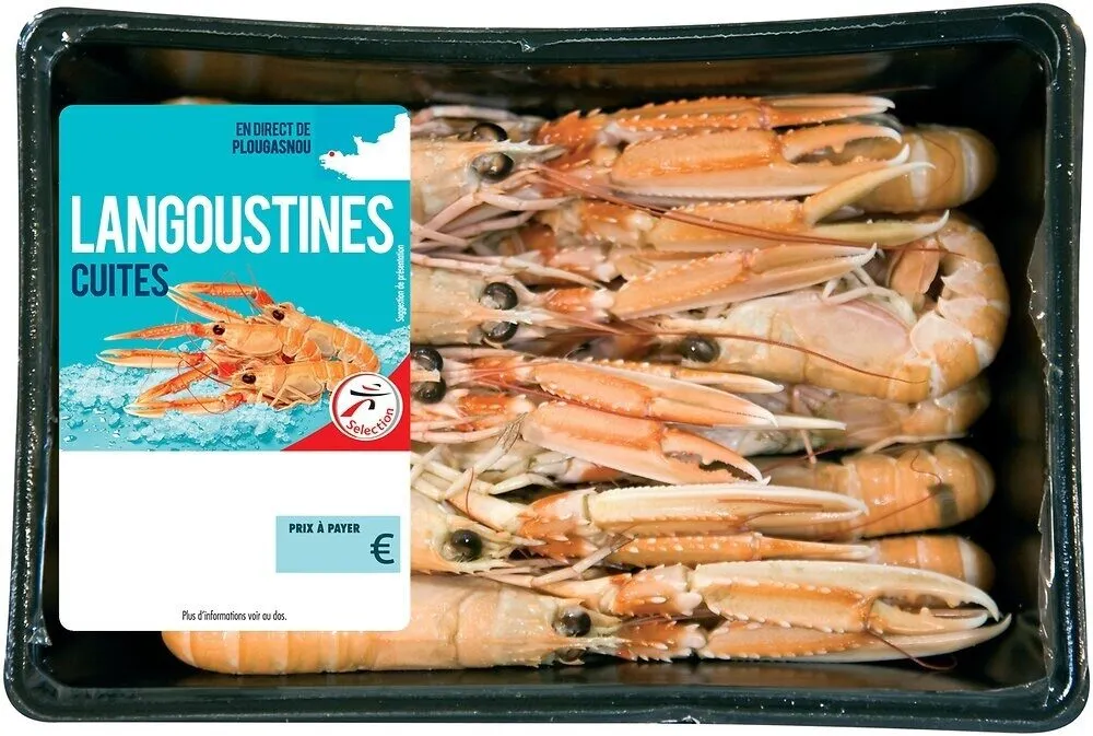 Langoustines cuites 30/40 400g