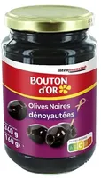 Bocal 37 cl d'olives noires dénoyautées