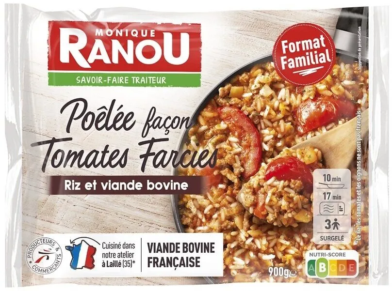 Poélée façon tomates farcies 900g RANOU