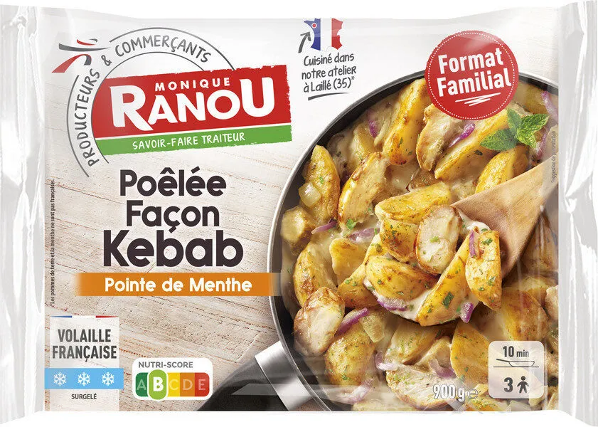 Poélée façon Kebab 900g RANOU