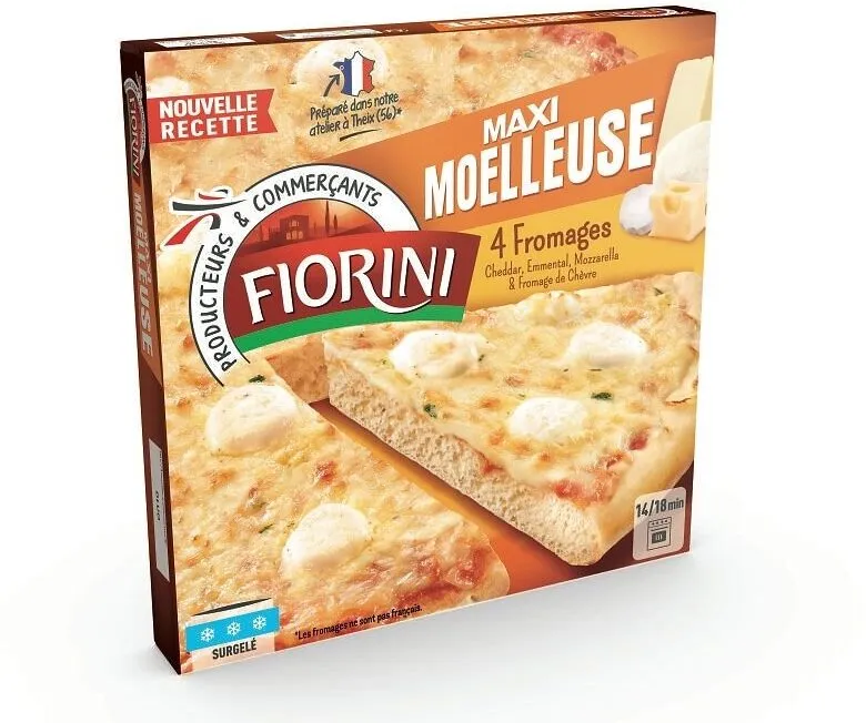 Pizza Maxi Gourmande Fromages surgelée 600g