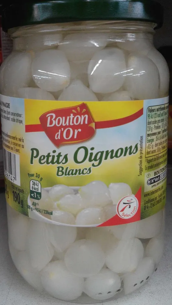 Petits oignons Blancs