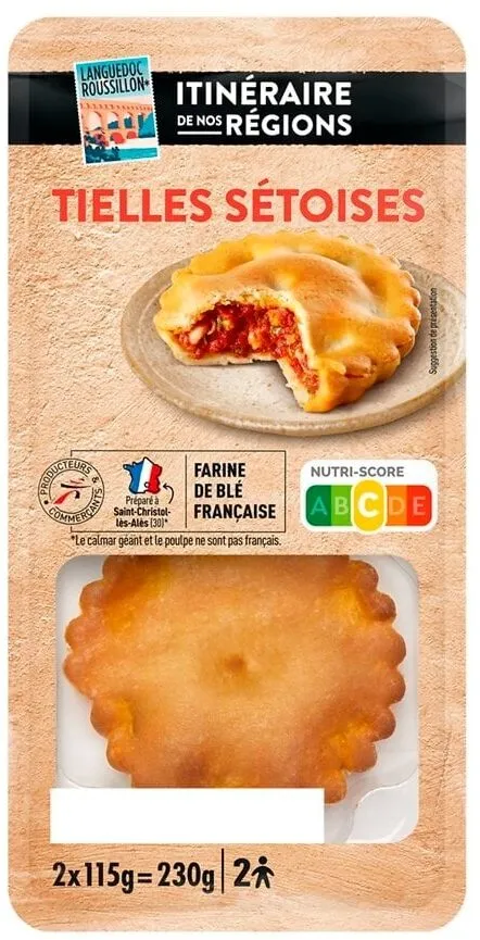 Tielles sétoises x2 - 230g