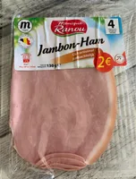 St ranou jambon artis 4t 130g