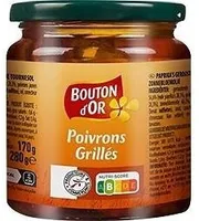 Bocal 280 g Poivrons grillés