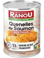 Quenelles de saumon sauce crevette 400g