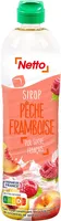 Sirop Pêche-framboise bidon 75cl