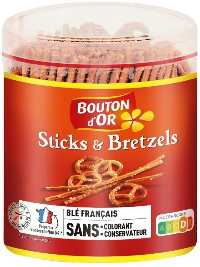 Tubo sticks & bretzels