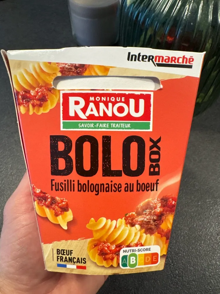 BOX FUSILLI BOLOGNAISE 300g