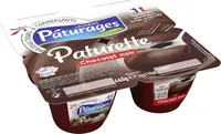 Paturette - crème dessert chocolat noir