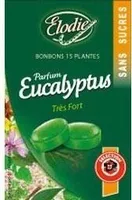 Bonbons 15 Plantes Parfum Eucalyptus, Sans Sucres, L'étui De