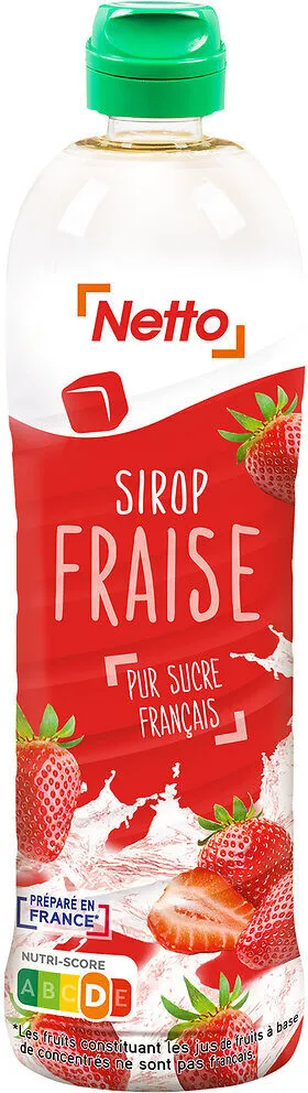 Sirop Fraise bidon 75cl