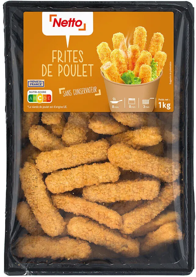 FRITES DE POULET 1kg