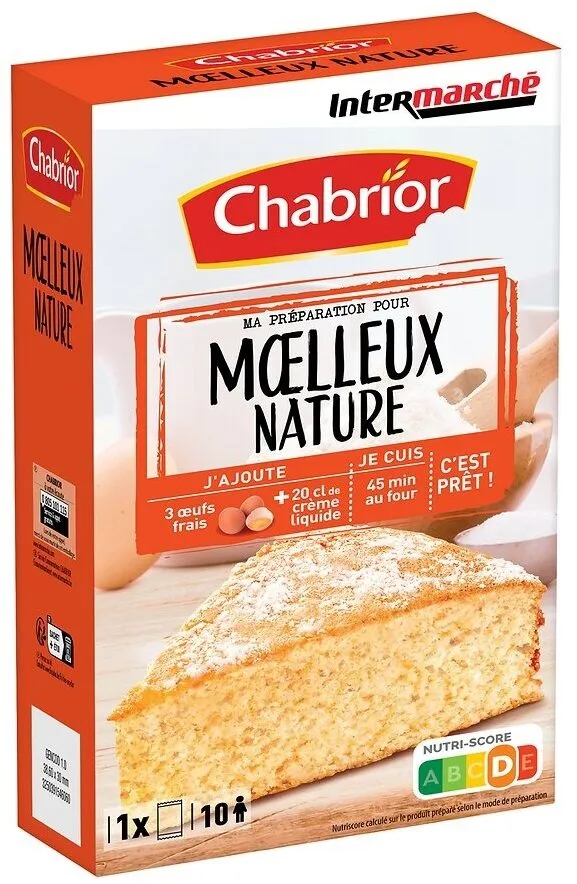 Preparation deshydratee pour moelleux nature 435g