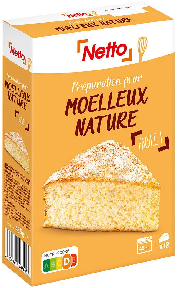 Preparation deshydratee pour moelleux nature 435g