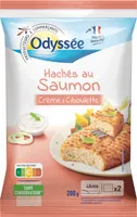 Hachés au saumon crème & ciboulette