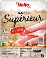 Jambon sup ac 2t 100g