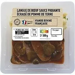 LANGUE DE BOEUF SAUCE PIQUANTE 300g FE