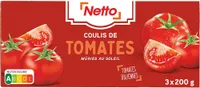 Netto coulis tomate 200g x3
