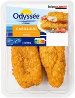 Pané de cabillaud x2 - MSC - 200g