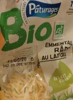 emmental râpé au lait cru bio