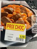 Boeuf braisé