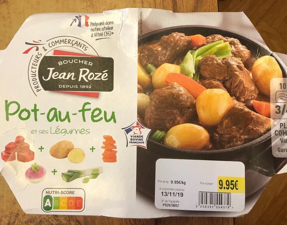 POT AU FEU ET SES LEGUMES
