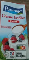 Crème entière fluide