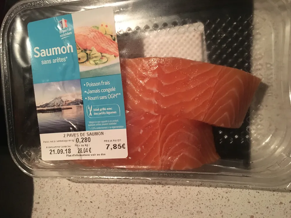Pavé de Saumon