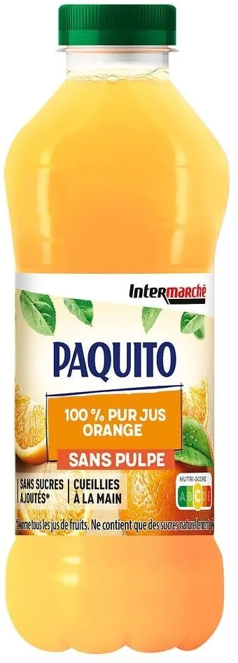 Pj orange sans pulpe pet 1,5l