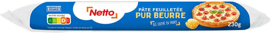 PATE FEUILLETEE PUR BEURRE 230g