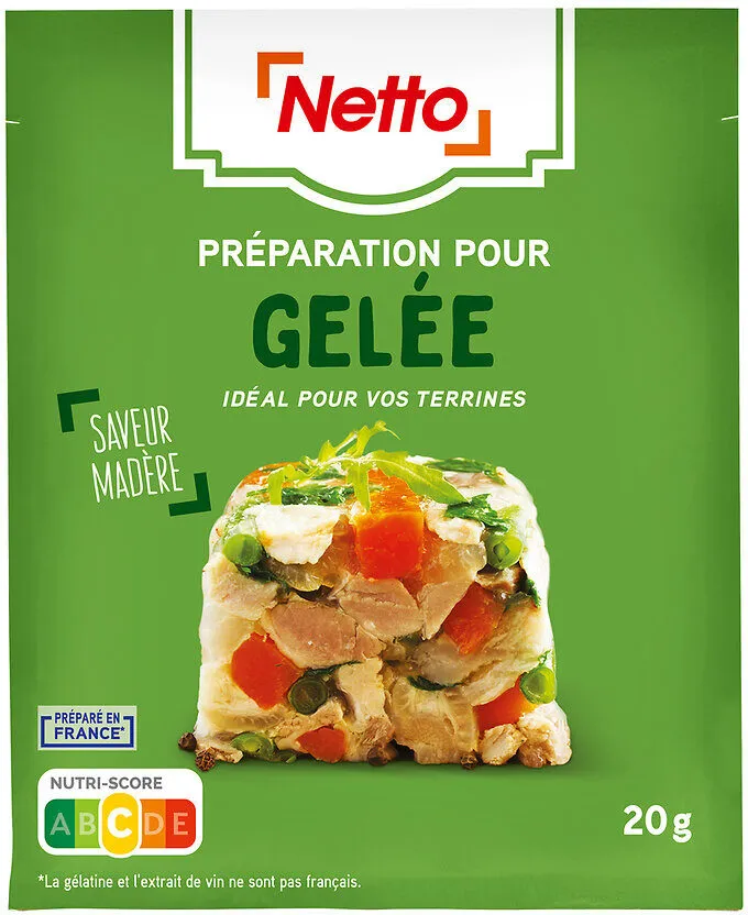 Gelee saveur madere
