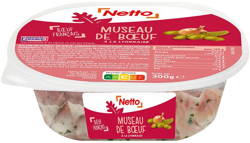 MUSEAU DE BOEUF 300 G massifié TRAD
