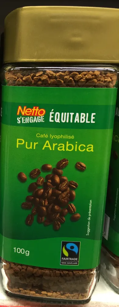 Café lyophilisé Pur Arabica