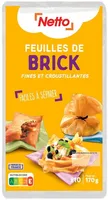 FEUILLES DE BRICK PLIEES 170g