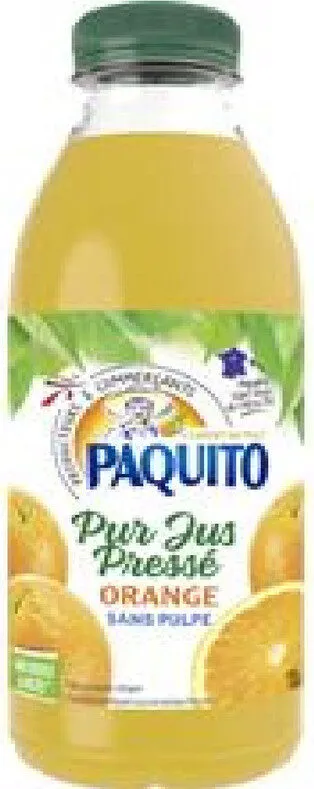 100% Pur Jus pressé Orange sans pulpe