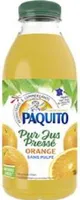 100% Pur Jus pressé Orange sans pulpe