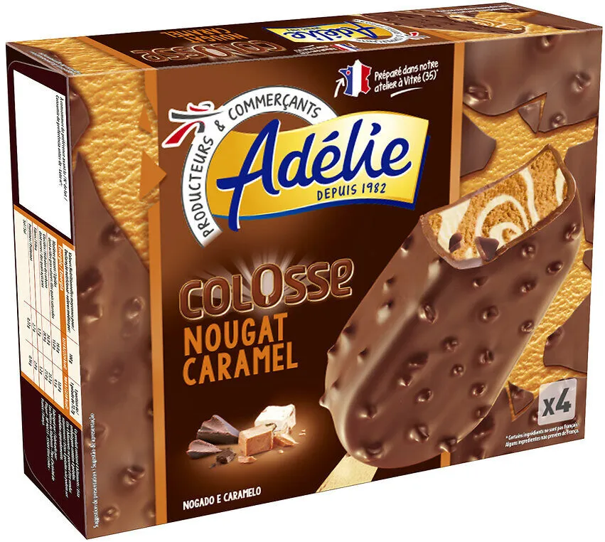 Colosse Nougat Caramel (x4)