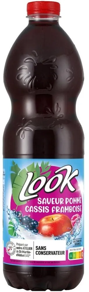 Look Pomme-cassis-framboise 2L
