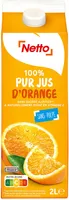 Pj orange sans pulpe brique 2l