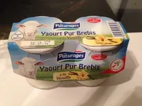Yaourt pur brebis vanille