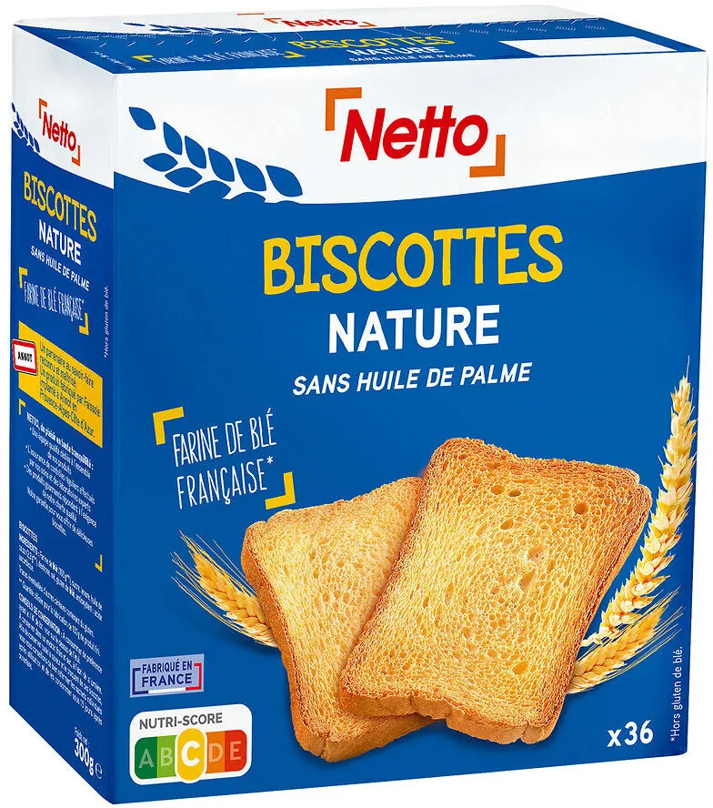 Biscottes nature